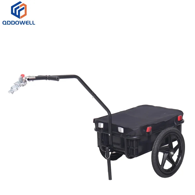 Camping Plastic Tray Bike Pet Cargo Utility Trailer Wagon Trailer (Middle View)
