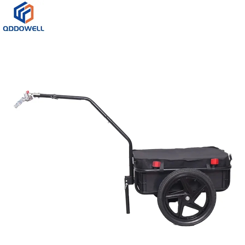 Camping Plastic Tray Bike Pet Cargo Utility Trailer Wagon Trailer (Right View)
