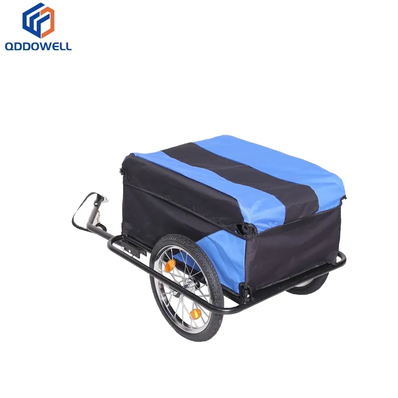 Outdoor Travel Camping Box Cargo Bike Wagon Bicycle Trailer (Right View)