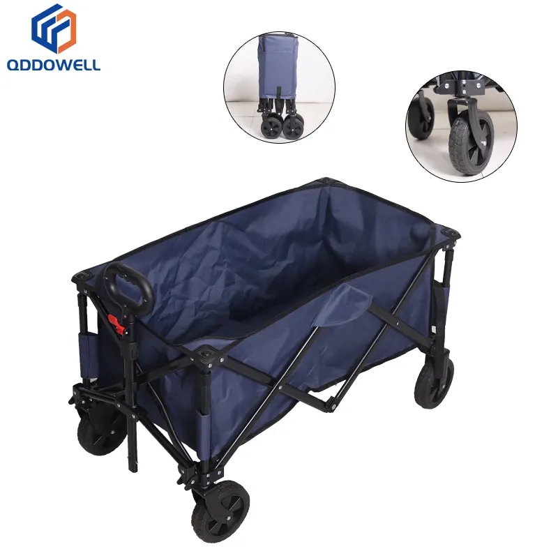 Large Capacity Folding Pull Cart Foldable Wagon With 600D Oxford With Accessories View