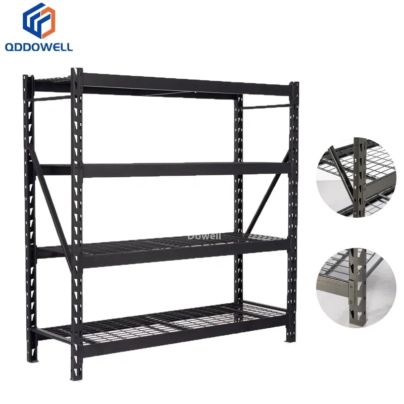 Industrial Wire Shelving Heavy Duty Warehouse Rack With Accessories View