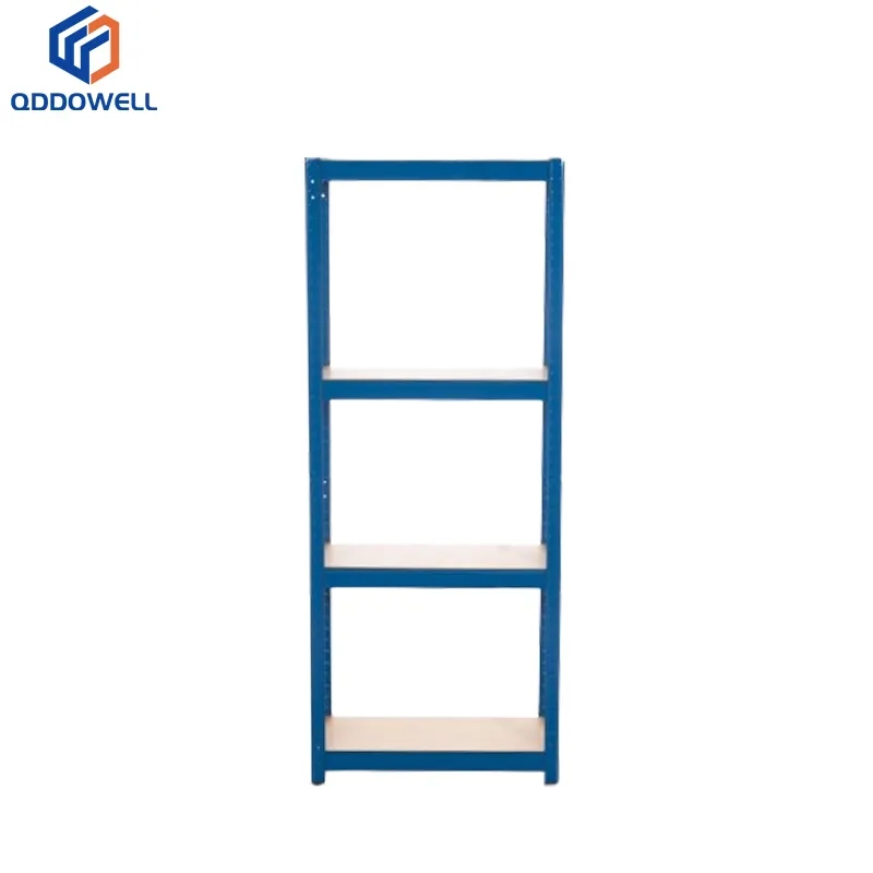 Front View Of Metal 5 Tier Multipurpose Shelf Display Rack