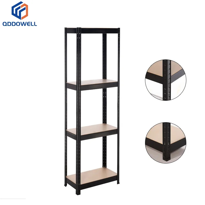 Steel Storage Units Shelves With Accessories For Warehouse Boltless Metal Rack