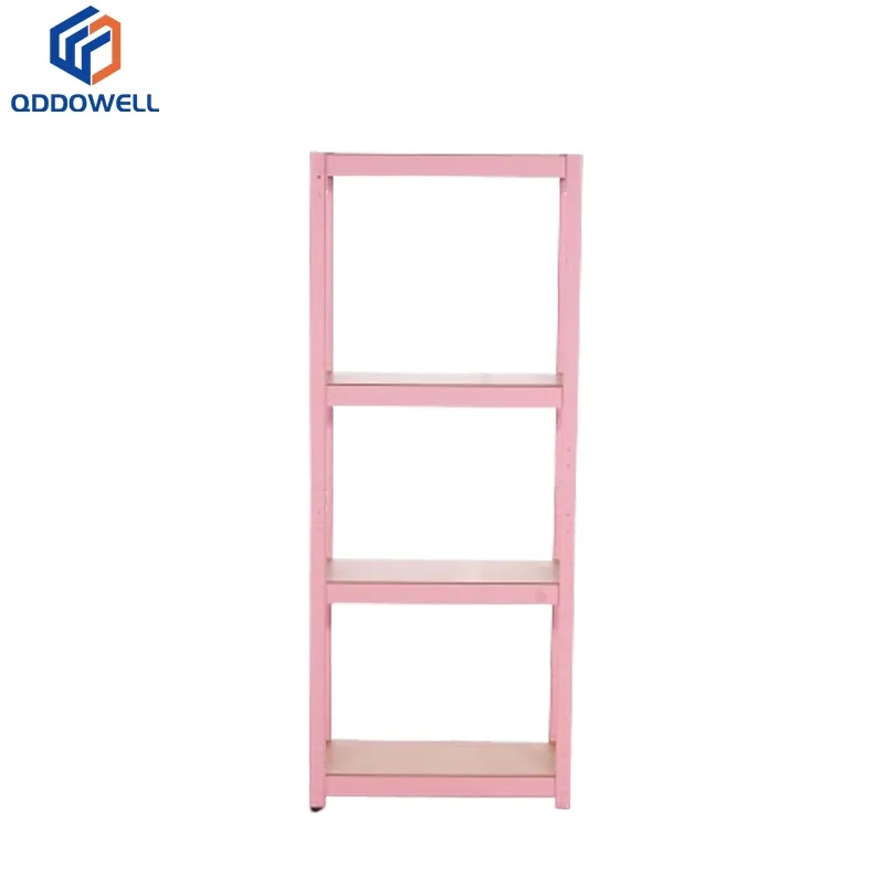 Front View Of Storage Metal Slotted Angle Shelf Adjustable Boltless Rack