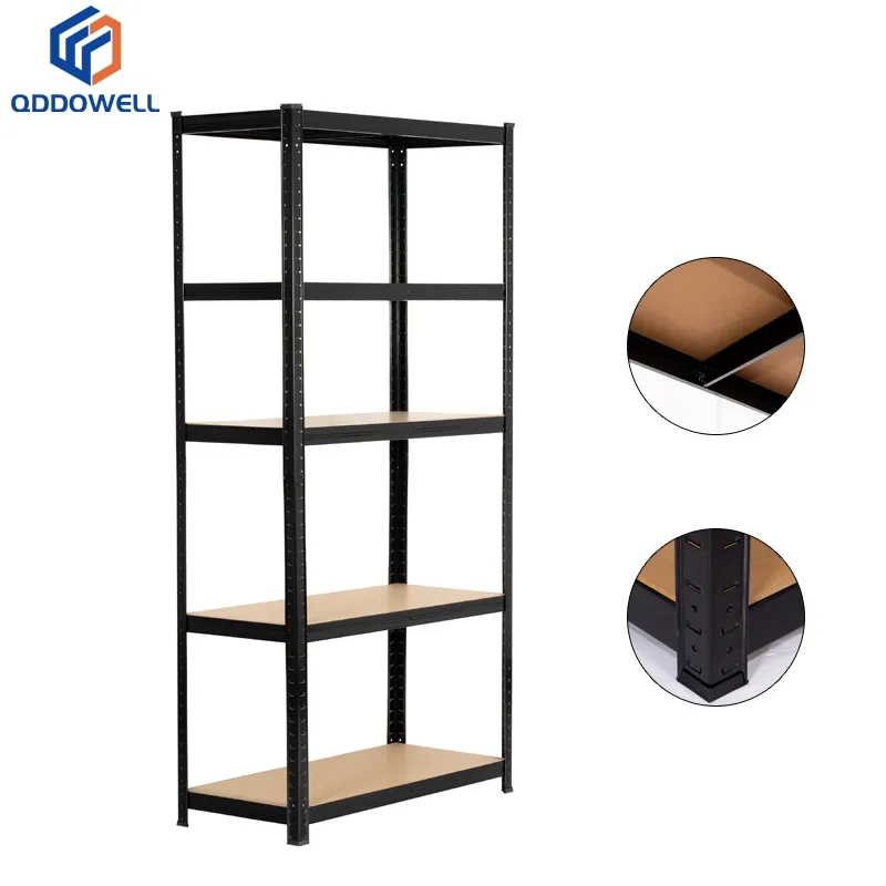 Storage Shelves Adjustable Height Heavy Duty 5-Tier Garage Shelving Unit With Accessories View