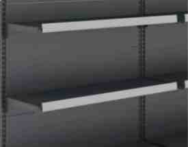 QDDOWELL gondola shelving with thickened high-strength steel plate and advanced welding technology for extended durability.